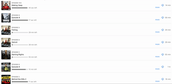 iTunes UI